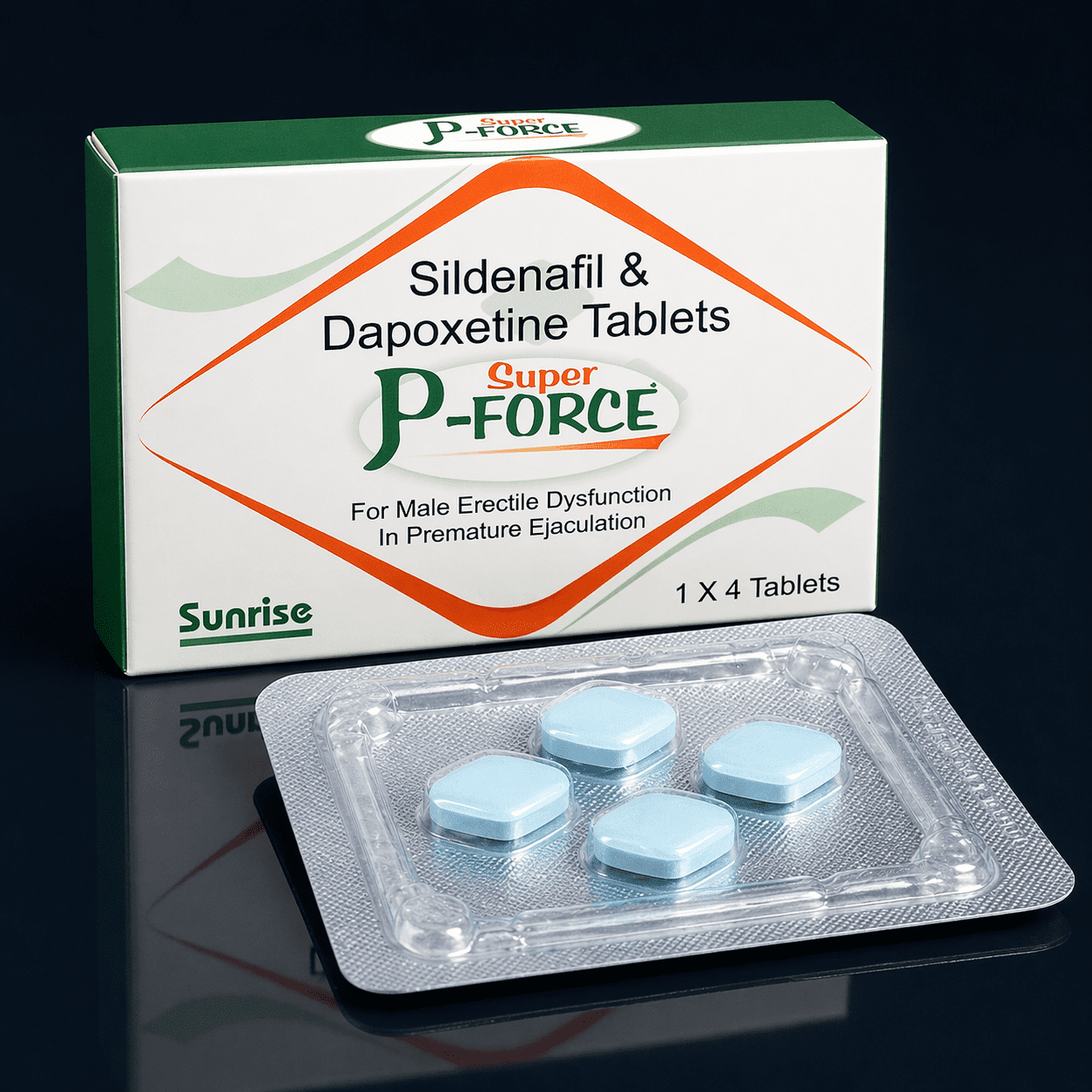Super P-Force Tablets sildenafil dapoxetine tablets